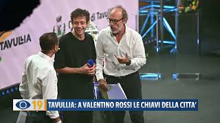 Tavullia a Valentino Rossi le chiavi della città [upl. by Gnoh]