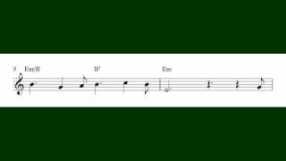 O Holy Night soprano recorder sheet music notes [upl. by Appledorf]