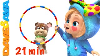 Funny Moments Collection  Nursery Rhymes and Baby Songs from Dave and Ava [upl. by Wyndham]