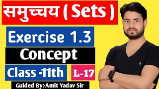 Super Set Singleton Set Power Set Universal Set Pair Set llSet Theory Class 11thAmit Yadav sir [upl. by Hogan]