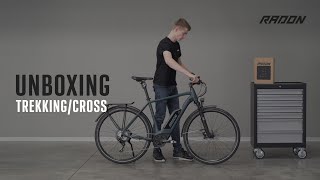 RADON BIKES  Unboxing TrekkingCross amp TrekkingCross EBike [upl. by Delsman]