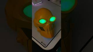 Invincible Robot Helmet 3D Print [upl. by Ayamat135]