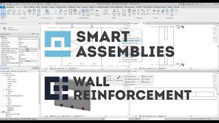 Modeling Wall Rebar and Dimensioning It Automatically in Revit [upl. by Oinotnas]