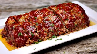 HOMEMADE MEATLOAF RECIPE  How To Make Meatloaf [upl. by Pepper397]