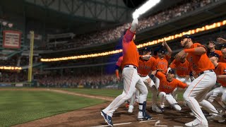 Bregman Hit A Walk Off Home Run  Houston Astros Franchise 110  MLB The Show 22 [upl. by Hsoj113]