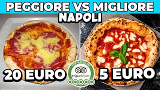 PEGGIORE VS MIGLIOR PIZZA DI NAPOLI [upl. by Shira]