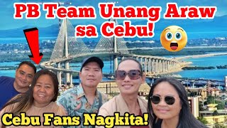 Wow😲Unang Araw sa Cebu PB Team at Sponsor Nakipagkita sa Fans 🤗❤️ [upl. by Xylon286]