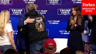 Trump Hugs Gold Star Family At Pennsylvania Town Hall And Invites Him To The White House [upl. by Na]