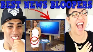 BEST NEWS BLOOPERS 2017 REACTION [upl. by Cirilla528]