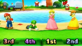 Mario Party Star Rush  All Character Victory Animations [upl. by Mallorie]