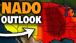 Spring TORNADO Forecast 2024 My Official Outlook  ONW [upl. by Ecirtaed]