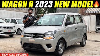 Updated Maruti Wagon R with New Features Walkaround with On Road Price  Wagon R 2023 New Model [upl. by Ahsoik]