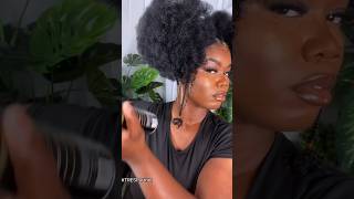 Afro Puffs amp Frohawk Natural Hairstyle w Tresemme tresemmé naturalhair frohawk [upl. by Luehrmann]