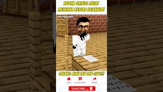 Ketika Skibidi jahat menukar kertas ujian bocil Tvman‼️😱shorts minecraft game funny [upl. by Evslin]