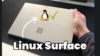 How to Install Linux on a Microsoft Surface Ubuntu 2204 Linux Surface Kernel [upl. by Niwrek]