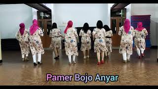 Pamer Bojo Anyar Line Dance  chor  Wenarika  INA  Demo by Nings LD [upl. by Clauddetta]