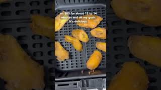 Making Plantains in my Air Fryer using frozen plantains [upl. by Fife120]