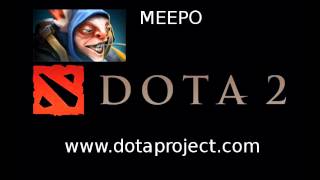 Dota 2 Meepo Voice  Dota 2 Sounds [upl. by Meekar]