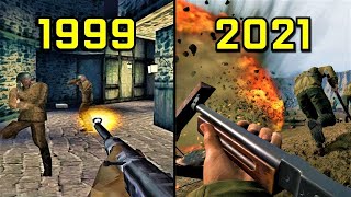 Evolution of Medal of Honor Games 19992021 [upl. by Lawler]