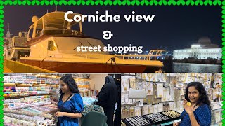 Corniche view point  UAE  street shopping night view [upl. by Enid]