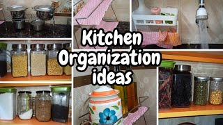 Kitchen Pantry Organization ideas in Tamil கிச்சன் எப்பவும் அழகா இருக்க இப்படி ஆர்கனைஷ் பண்ணுங்க [upl. by Elockcin]