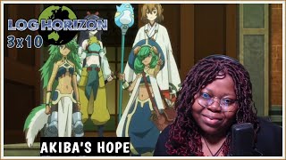 Log Horizon Season 3 Episode 10 Reaction  Labyrinth in Akiba [upl. by Reynolds187]