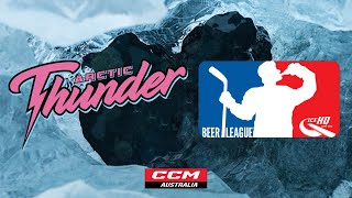 Arctic Thunder v Empire  B2 7th November  IceHQ Beer League ice hockey [upl. by Queri359]