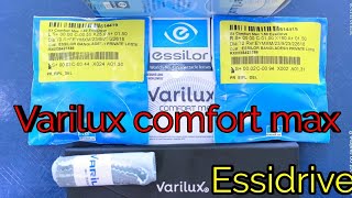 Varilux comfort max EssidriveVarilux comfort max Crizal Rock coting [upl. by Ailel]