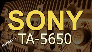 Sony TA5650 Reduktor Szumu 189 [upl. by Yenrab782]