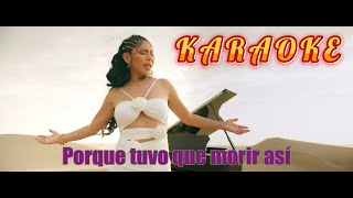 sobrevivire yarita lizeth karaoke completo [upl. by Lenneuq]