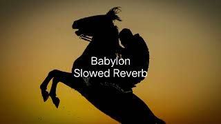 Arabic Remix Song Babylon Furkan soysal Slowed Reverb [upl. by Kaycee]