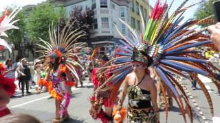 32 Xipe Totec Esplendor Azteca 2016 SF Carnaval 50 seconds [upl. by Bradan887]