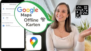 OFFLINE KARTE GOOGLE MAPS  ohne Internet navigieren lassen [upl. by Llesram]