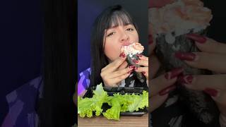 Asmr Mukbang  Temaki comida japonesa [upl. by Hock870]