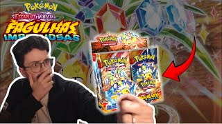 ABRINDO A NOVA COLEÇÃO DE POKÉMON TCG Fagulhas Impetuosas  Unboxing [upl. by Goss]