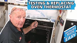 Oven Burning Food Or Not Cooking Correctly How To Test amp Replace Beko Oven Thermostat [upl. by Arot]