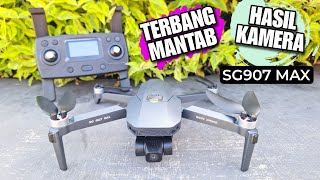 Tes Terbang amp Kamera Drone SG907 MAX [upl. by Ty543]