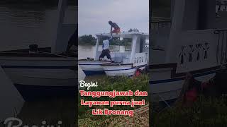 Repair Kecil  Catamaran di Muaragembong [upl. by Judus]