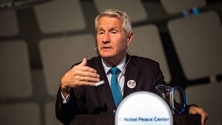 Thorbjørn Jagland om Nobels fredspris 2014 [upl. by Tchao]