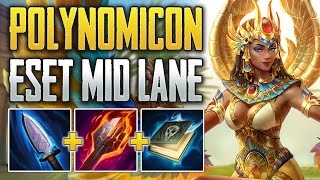 IS POLYNOMICON OP Eset Mid Gameplay SMITE Conquest AZ [upl. by Snyder]