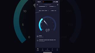 BSNL 4G Speed test bsnl4gspeedtest bsnl4g shorts [upl. by Macgregor]