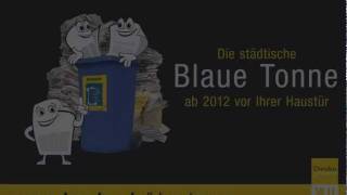 Die Blaue Tonne der Landeshauptstadt Dresden [upl. by Adelia]