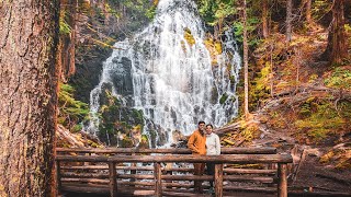 Amazing waterfall hike with sketchy river crossing  Ramona Falls  Portland Oregon [upl. by Schwarz]