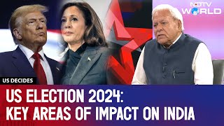 US Election 2024 Key Areas Of Impact On India [upl. by Neelik829]