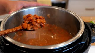 THE BEST EASY FRIJOLES DE LA OLLA IN AN INSTANT POT  MEXICAN BEANS RECIPE  Refried MEXICAN Beans [upl. by Alvera]