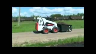 Skid Steer Dump Hopper From Spartan Equipment [upl. by Ettevram]