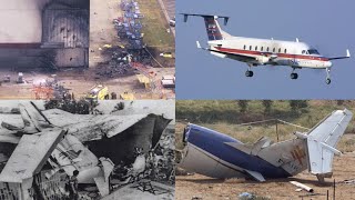 Top Ten Deadliest Crashes Involving The Beechcraft 1900 [upl. by Nerhe]