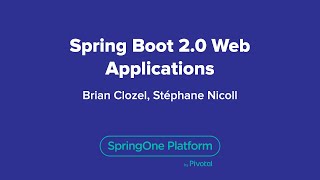 Spring Boot 20 Web Applications [upl. by Waugh596]