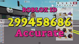 ACCURATE Roblox Song Codes [upl. by Anaibib]