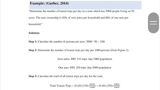 هندسة النقل mode choice الطريقة الاولى  مثال [upl. by Rochella468]